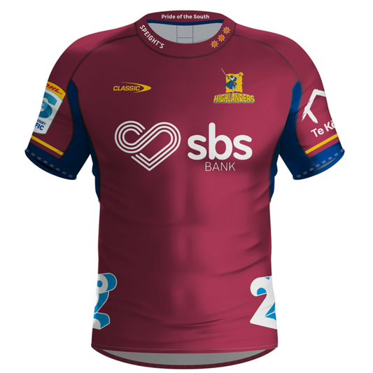 Otago Highlanders 2024 AWAY Jersey