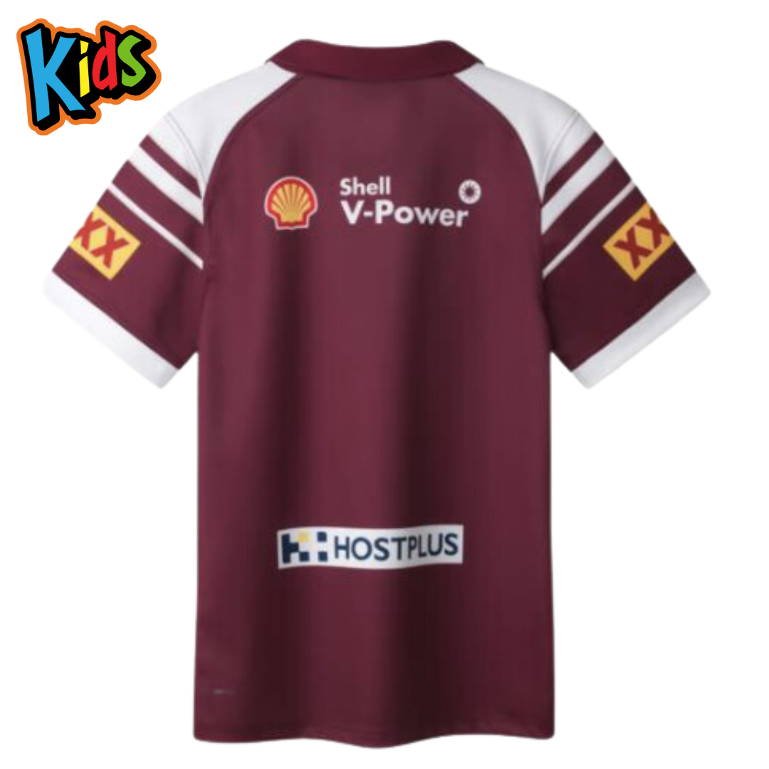 Queensland Maroons 2025 Women's State of Origin Jersey - Kids Sizes