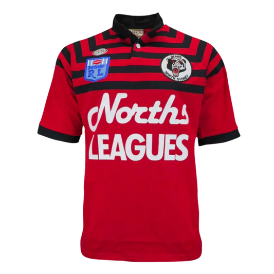 North Sydney Bears 1991 RETRO Jersey