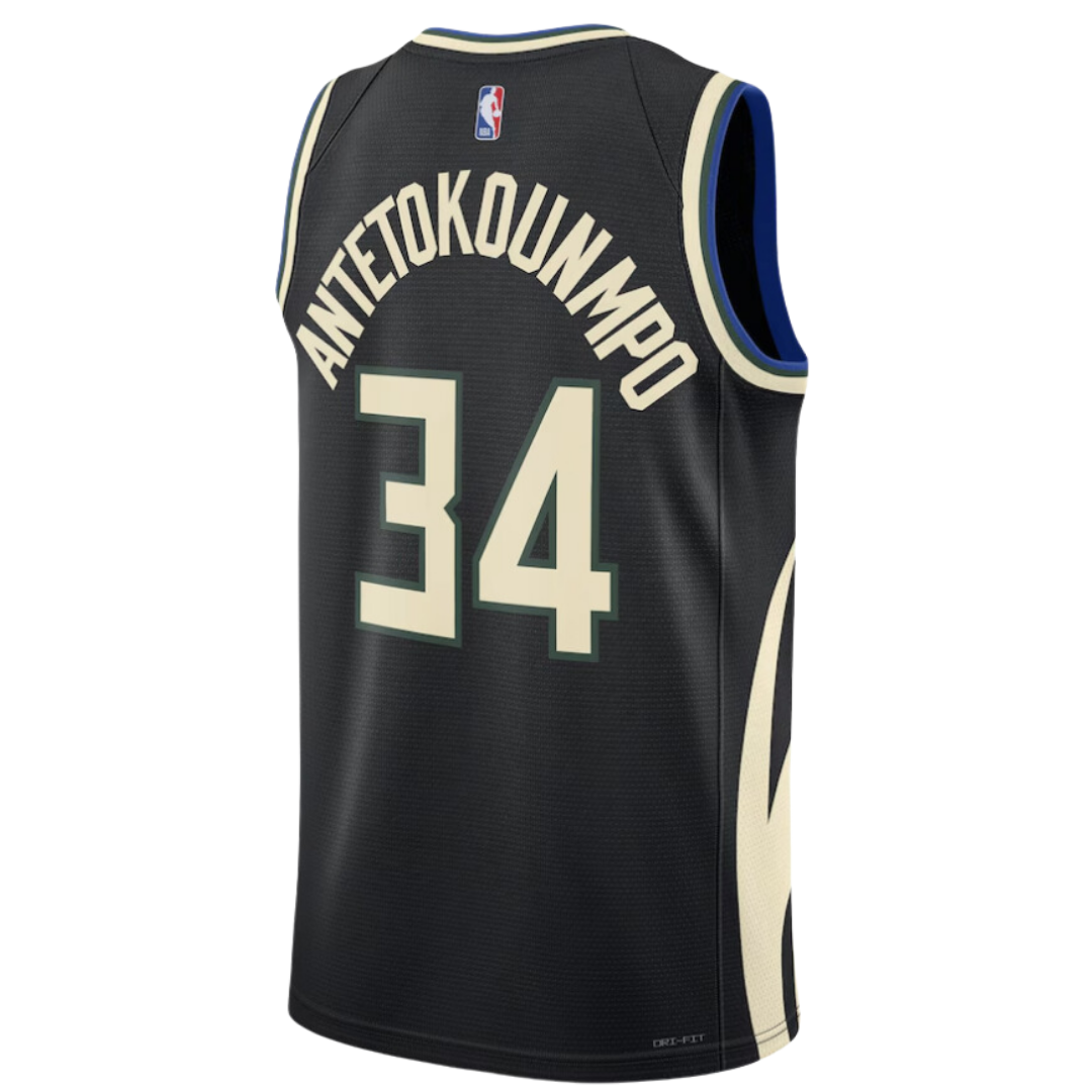 Giannis Antetokounmpo Milwaukee Bucks 24/25 Statement Swingman Jersey