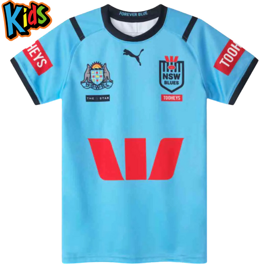 New South Wales Blues Kids 2024 State of Origin Jersey